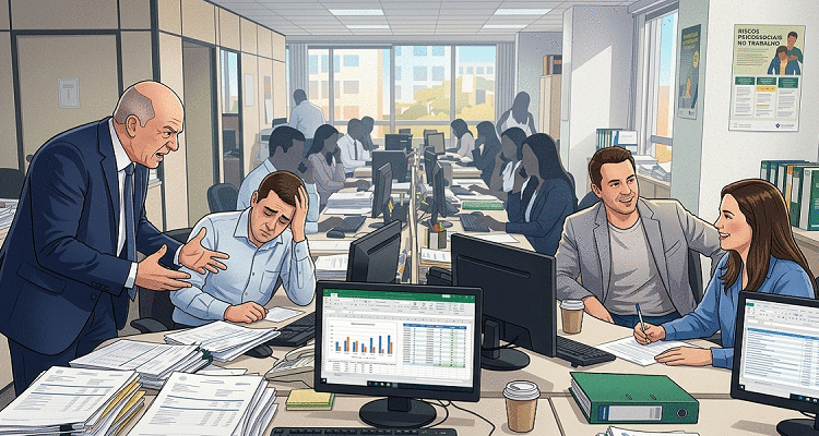 Múltipla Consultoria, escritório de contabilidade, Rio de Janeiro, live sobre riscos psicossociais e NR-1